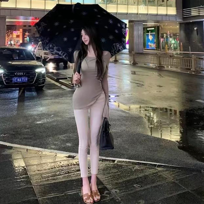 米白色弹力牛仔裤女加绒秋冬季小脚铅笔紧身裤修身显瘦高腰九分裤,淘宝优惠券,粉丝福利购,淘宝优惠卷