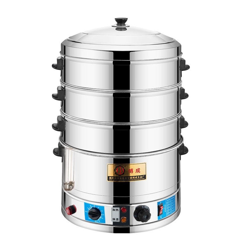 多功能电蒸锅商用全自动不锈钢电用特大号蒸馒头包子蒸笼大容量家,淘宝优惠券,粉丝福利购,淘宝优惠卷