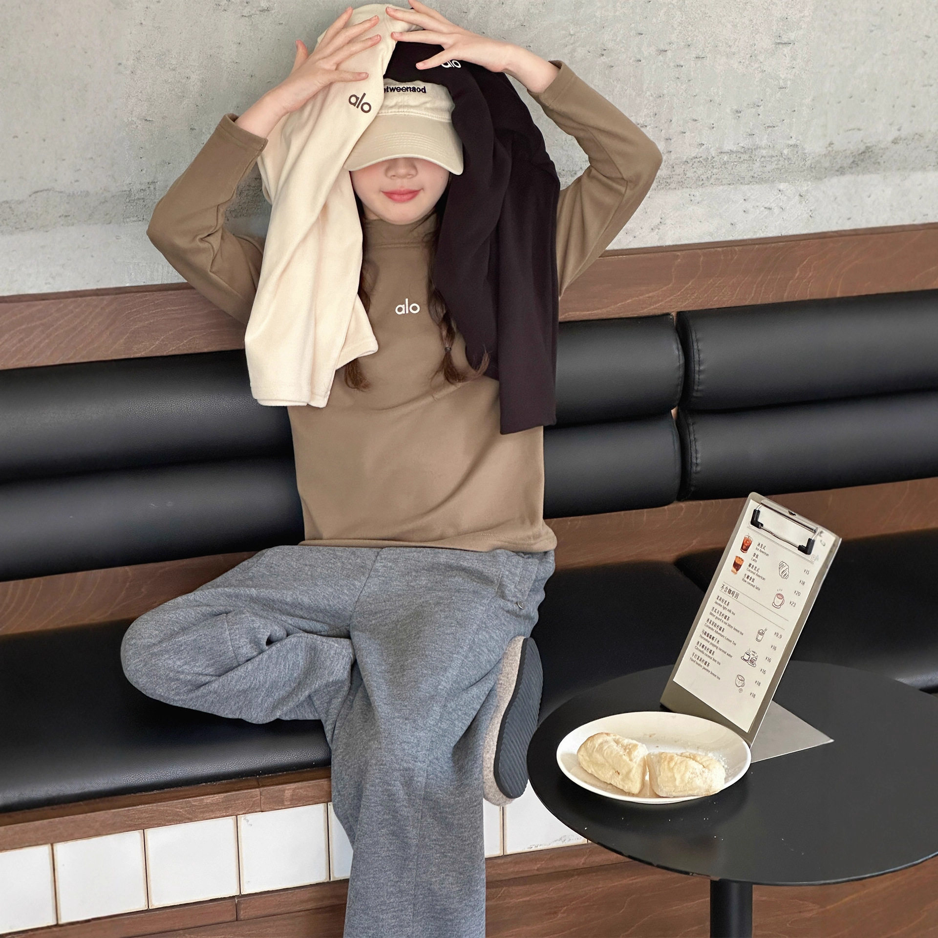 女童长袖T恤秋冬款2025新款儿童半高领上衣女大童加厚磨毛打底衫,淘宝优惠券,粉丝福利购,淘宝优惠卷