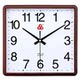 Shanghai Sanwu brand 555 wall clock electronic wall clock living room fashionable high-end simple home clock silent bedroom