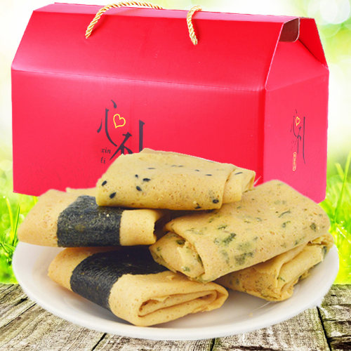 鸡蛋卷手工凤凰卷厦门蛋卷休闲办公零食品糕点饼干茶点心小吃年货 - 图3