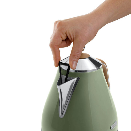 Delonghi/德龙 KBO2001复古系列电热水壶烧水壶不锈钢1.7L加热 - 图1