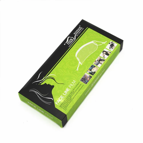 Одноразовое покрытие на лоб, стрижка волос, заблокированные волосы, заблокированные волосы, горячие краски для краски, прозрачная стрижка против