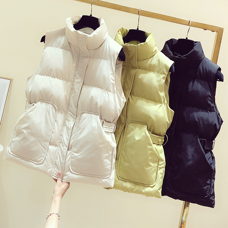 羽绒棉马甲女新款2023秋冬季