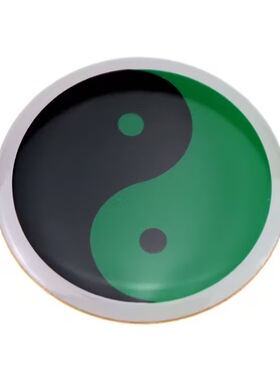 潘氏黄铜版2.2CM印刷滴胶手机贴万字福三元太极两元太极贴自粘胶