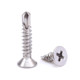 Cross countersunk galvanized self-tapping nail drilling screw