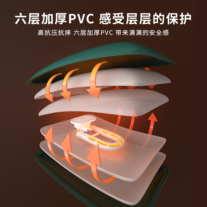 扬子热水袋充电式防爆暖水袋2023新款暖宝宝电暖宝热宝床上睡觉被窝暖脚神器已注水可拆洗内胆毛绒加大号正品