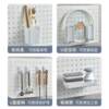 Geyunju gas water heater pipe shielding cover hole plate kitchen wall hanging below ugly boiler storage rack