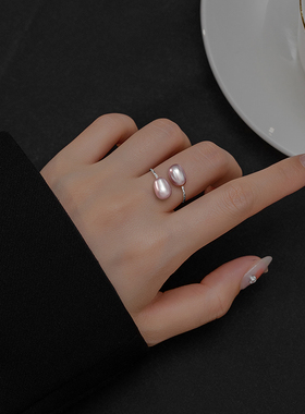 【淡水珍珠】S925银戒指