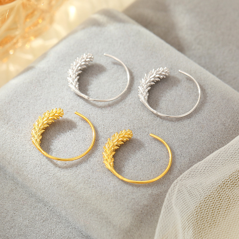 麦穗耳环925纯银2026新款爆款高级感轻奢度假风耳钉耳圈耳钩耳饰,淘宝优惠券,粉丝福利购,淘宝优惠卷
