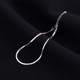 S925 Sterling Silver Snake Bone Chain Women's Ankle Chain