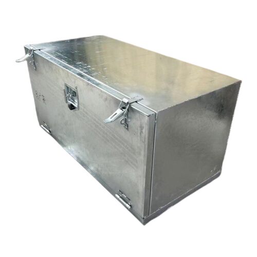 大货车半挂车镀锌白铁皮加厚工具箱镀锌杂物配件收纳定制防水铁箱 - 图3