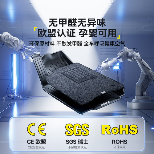 倍思TPE脚垫适用焕新版特斯拉ModelY/3脚垫专用后备箱套装配件Y - 图1