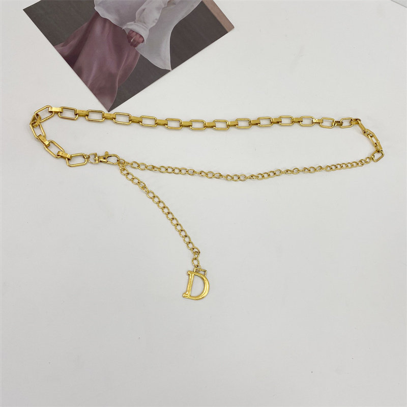 腰链女士装饰细腰带简约配连衣裙银色民族风铁链金色小皮带裙带,淘宝优惠券,粉丝福利购,淘宝优惠卷