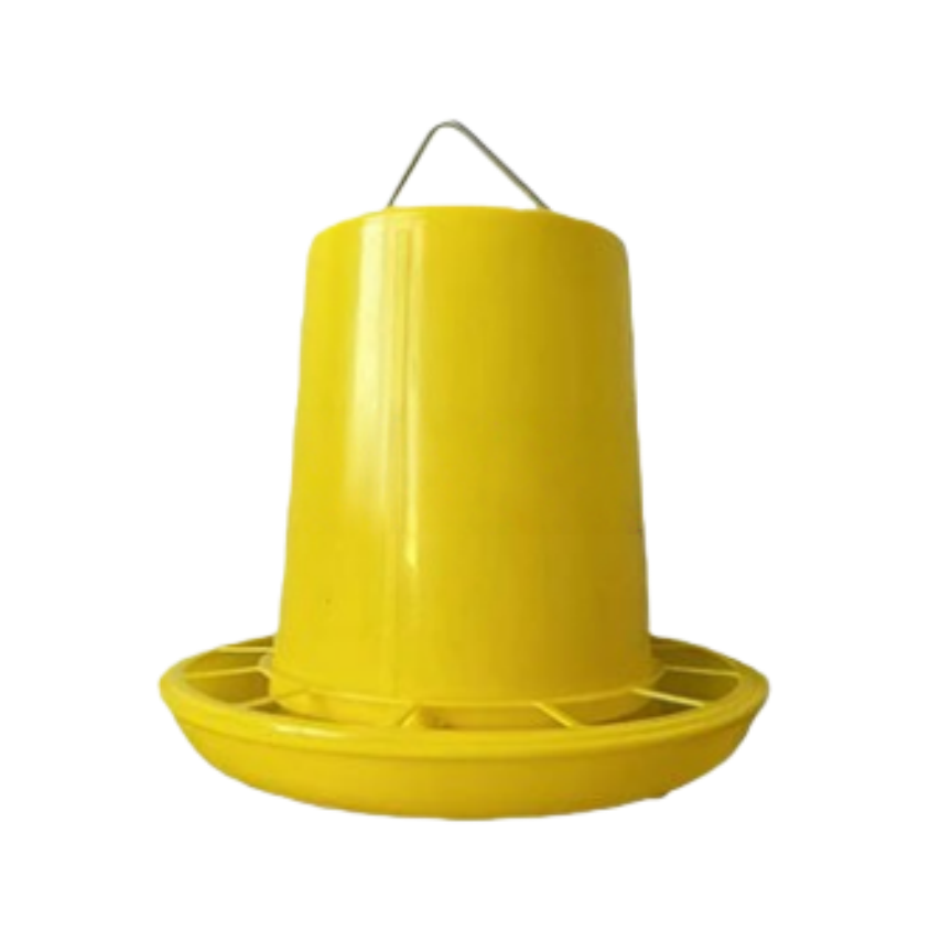 鸡食槽饮水器鸡鸭鹅鸽子自动下料桶小鸡喂食器鸡水壶饲料桶喂水器 - 图2