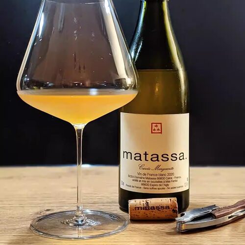 南法自然酒名家Matassa玛塔莎 Cuvée Marguerite 雏菊白葡萄酒 - 图1