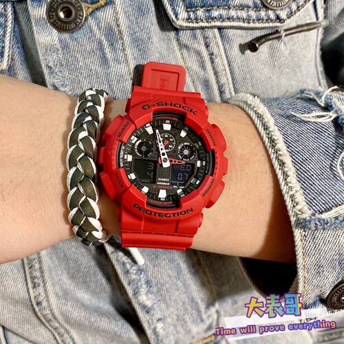 卡西欧G-SHOCK拆弹专家同款男表 GA-100-1A1 100CF-1A9 100B-4A/7 - 图2