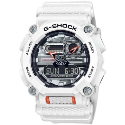 卡西欧G-SHOCK工业风多彩运动电子表防水手表男女GA-900AS-7ATS-6 - 图3
