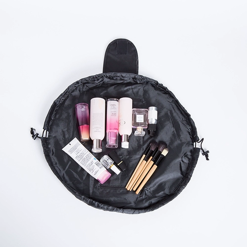 Вместительная и большая косметичка, сумка-органайзер для путешествий, Южная Корея, на шнурках