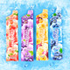 Smoothie electrolyte mixed fruit-flavored cold drink popsicle jelly for students ready-to-eat snacks for summer leisure 0 fat