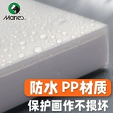 Льняная сумка, система хранения, портативный фотоальбом для папок, художественная витаминизированная бумага для рисования для рисования, альбом для карточек