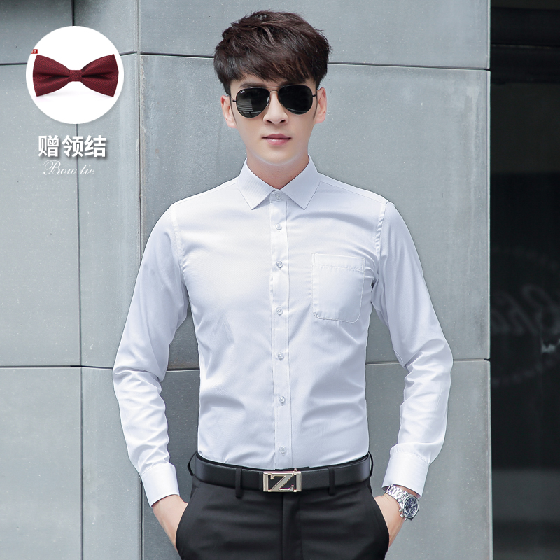 萨巴维伴郎服装男兄弟装团礼服婚礼韩版衬衣西裤修身结婚抢亲服装 - 图0