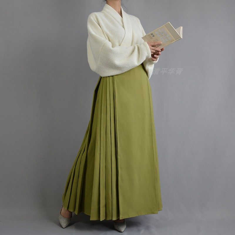 漫春雪汉服【素思】纯色马面裙明制秋冬季男女日常通勤新中式国风,淘宝优惠券,粉丝福利购,淘宝优惠卷