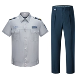 Летняя одежда для работы, рубашка, осенний комплект, униформа, короткий рукав