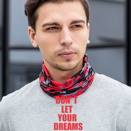 Дорожный спортивный шелковый шарф, платок подходит для мужчин и женщин, шарф-платок, летняя маска, защита от солнца, с защитой шеи