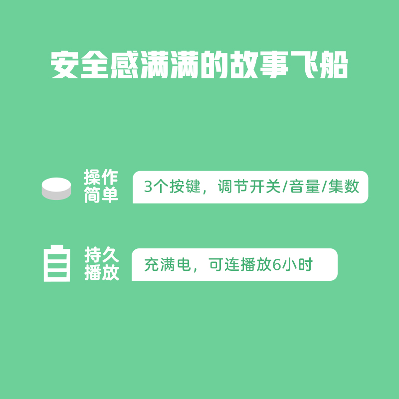 凯叔讲故事神奇图书馆故事机科学启蒙4岁+儿童早教益智玩具送礼物 - 图3