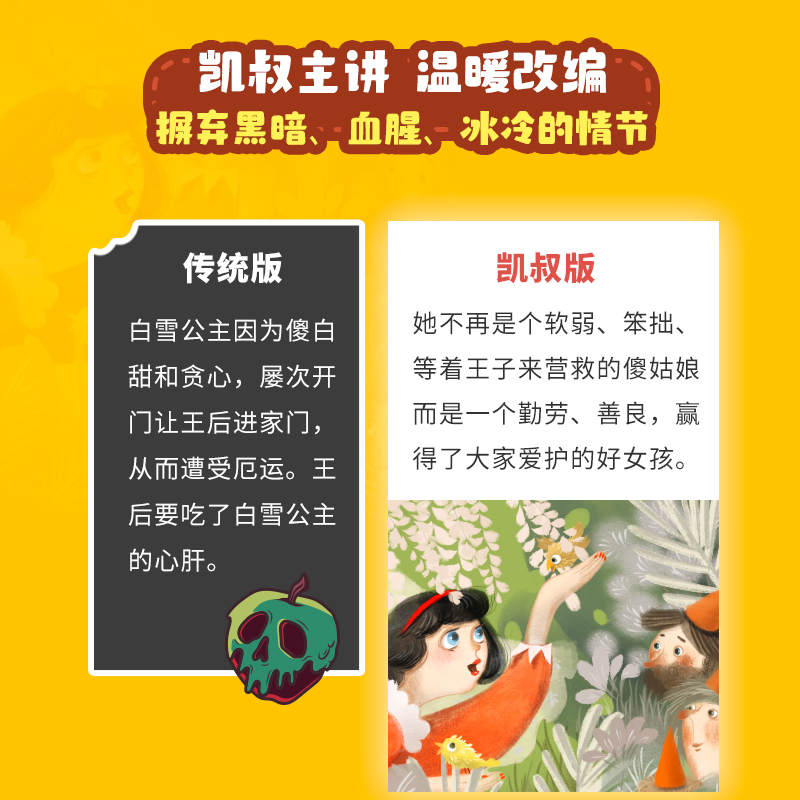 凯叔讲故事170集世界经典童话故事机5岁+玩偶早教机儿童睡前礼物 - 图1