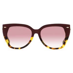 全球代购LONGINES浪琴专柜太阳眼镜男时尚圆脸大框酒红墨镜