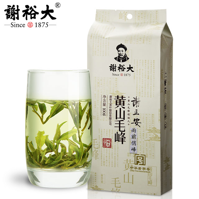 【2024新茶】谢裕大黄山毛峰特级高山云雾春茶100g袋绿茶茶叶 - 图2