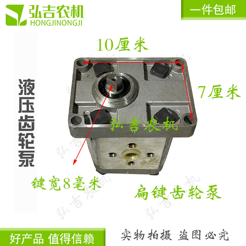 液压油泵CBN-F306/310/314/316/320/325液压齿轮泵花键扁键包邮,淘宝优惠券,粉丝福利购,淘宝优惠卷