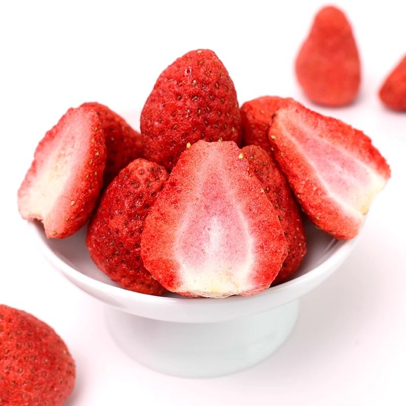 冻干草莓干500g整颗冻干草莓脆网红零食水果干装雪花酥烘焙原料,淘宝优惠券,粉丝福利购,淘宝优惠卷