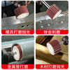 Live handle louver wheel grinding head for metal wood grinding and polishing