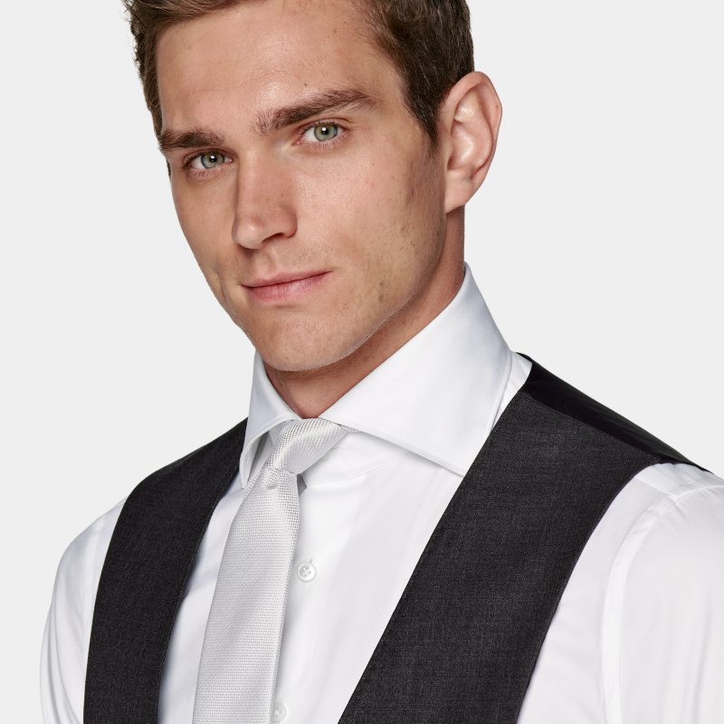 SUITSUPPLY深灰色男士西装背心马甲四季经典款,淘宝优惠券,粉丝福利购,淘宝优惠卷