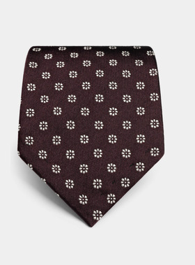 SUITSUPPLY深红色领带