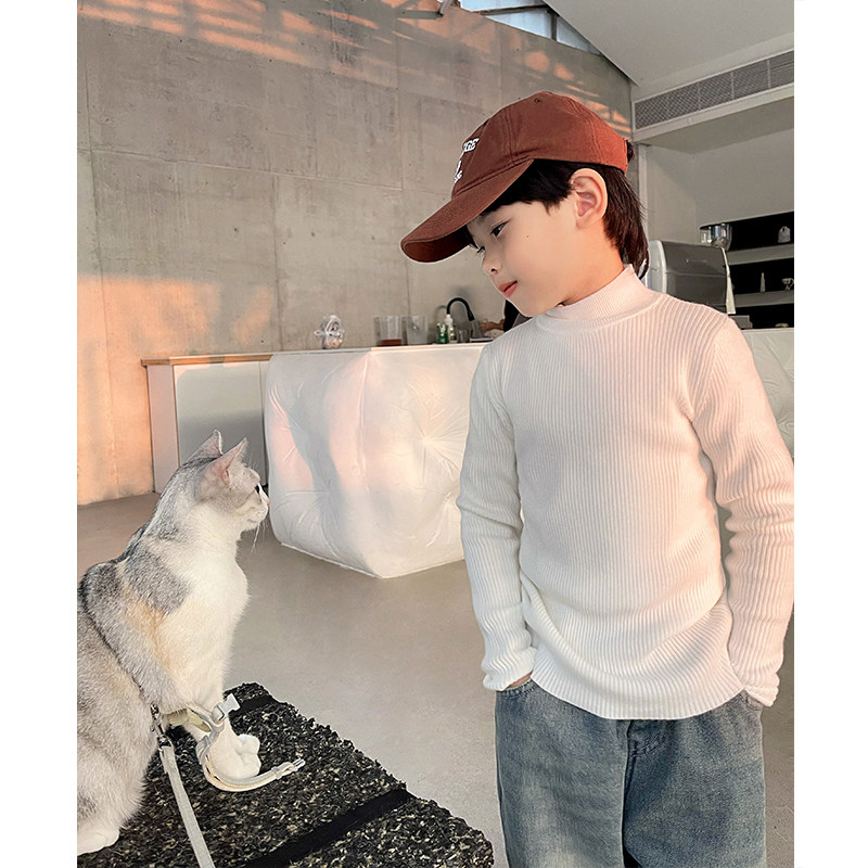 霖霖妈童装男童针织打底衫冬季儿童毛衣半高领冬款男宝宝冬装毛线,淘宝优惠券,粉丝福利购,淘宝优惠卷