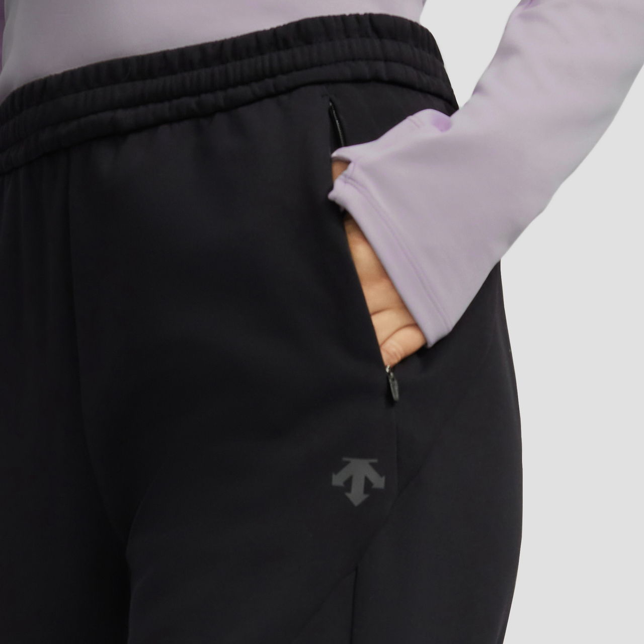 DESCENTE迪桑特WOMEN’S RUNNING系列吸湿速干女士针织运动长裤 - 图2