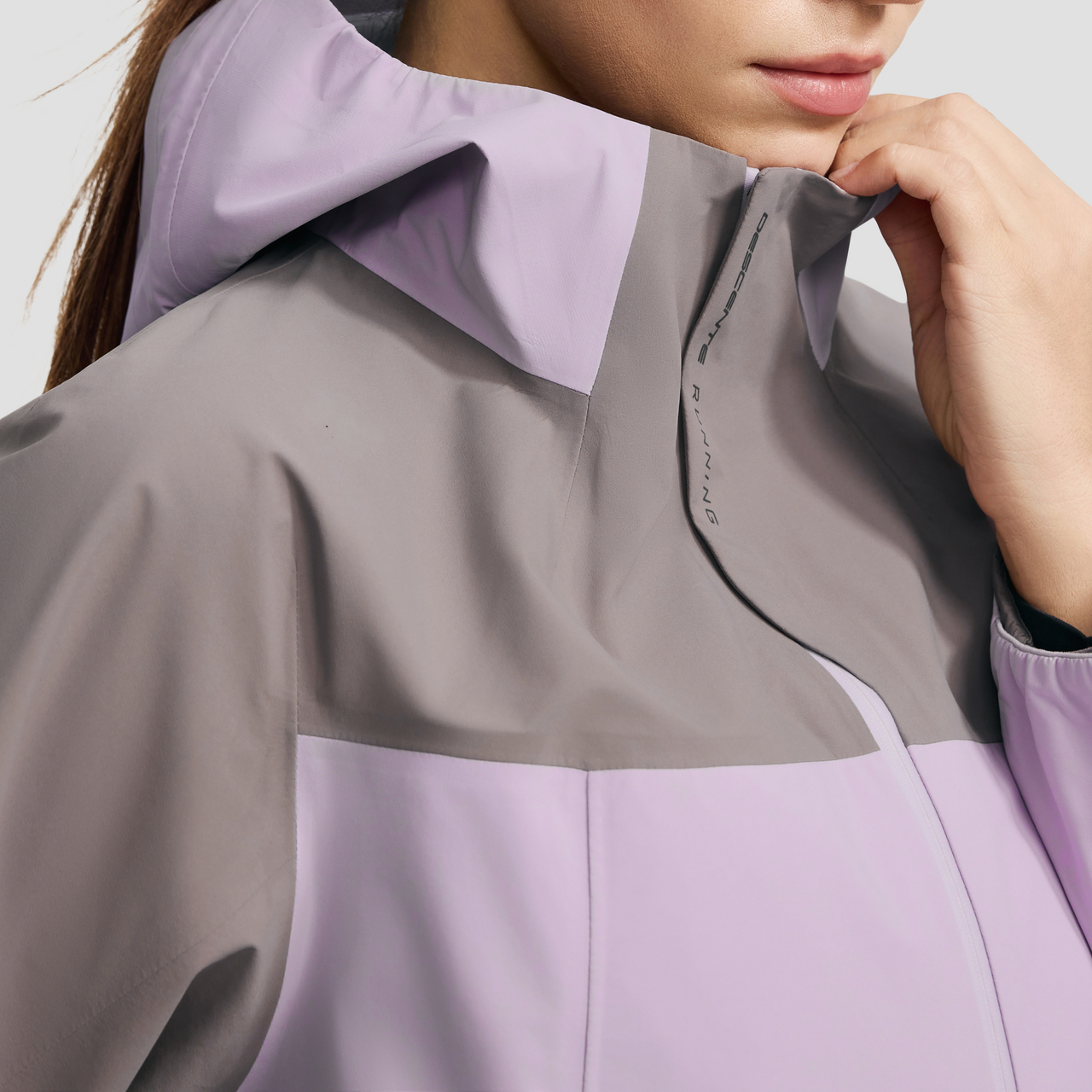 DESCENTE迪桑特F360防风防水透湿加棉内胆女士上衣两件套秋冬新品 - 图1