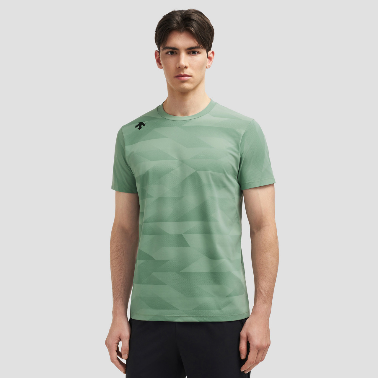 DESCENTE迪桑特TRAINING系列综训男士TOUGH速干短袖针织衫T恤,淘宝优惠券,粉丝福利购,淘宝优惠卷