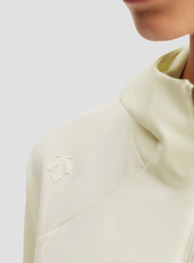 DESCENTE迪桑特WOMEN’S TRAINING系列女士半拉链连帽运动卫衣