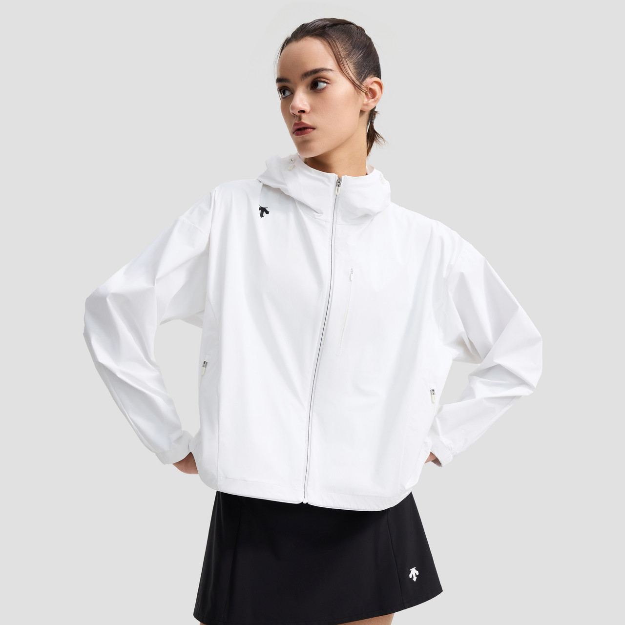 DESCENTE迪桑特WOMEN'S TRAINING系列女士上衣凉感UPF100防晒外套,淘宝优惠券,粉丝福利购,淘宝优惠卷