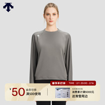 DESCENTE di Sante RUNNING Running ladies thumbs up for a pro-skin long sleeves Knitted Sweatshirt New