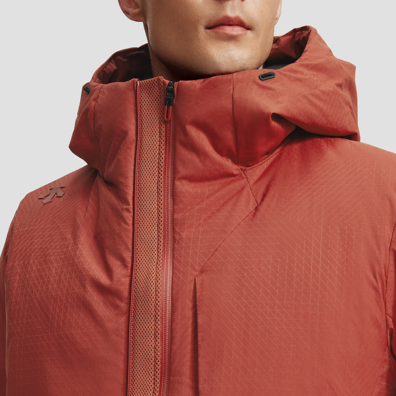 DESCENTE迪桑特TRAINING综训训练运动健身男士防钻绒鹅绒羽绒服 - 图1