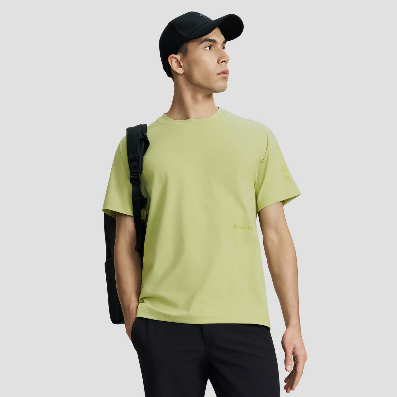 DESCENTE迪桑特DUALIS系列都市通勤男士TOUGH短袖针织衫T恤,淘宝优惠券,粉丝福利购,淘宝优惠卷