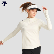 DESCENTE di Sante RUNNING RUNNING SPORTS HIGH PLAY LONG SLEEVE KNITWEAR FOR THE WINTER NEW