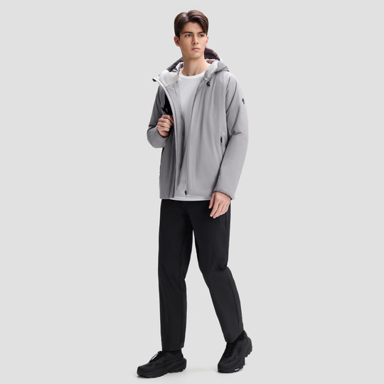 DESCENTE Desante SKI STYLE series windproof, waterproof and breathable sports and leisure men's warm cotton clothing