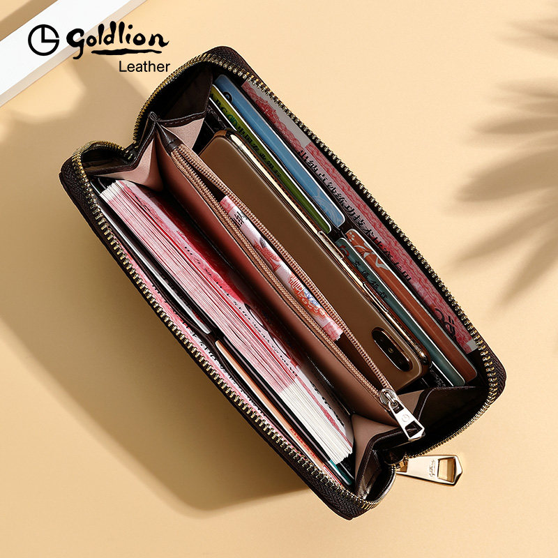 金利来正品女士2020新款长款钱包 金利来微购钱包